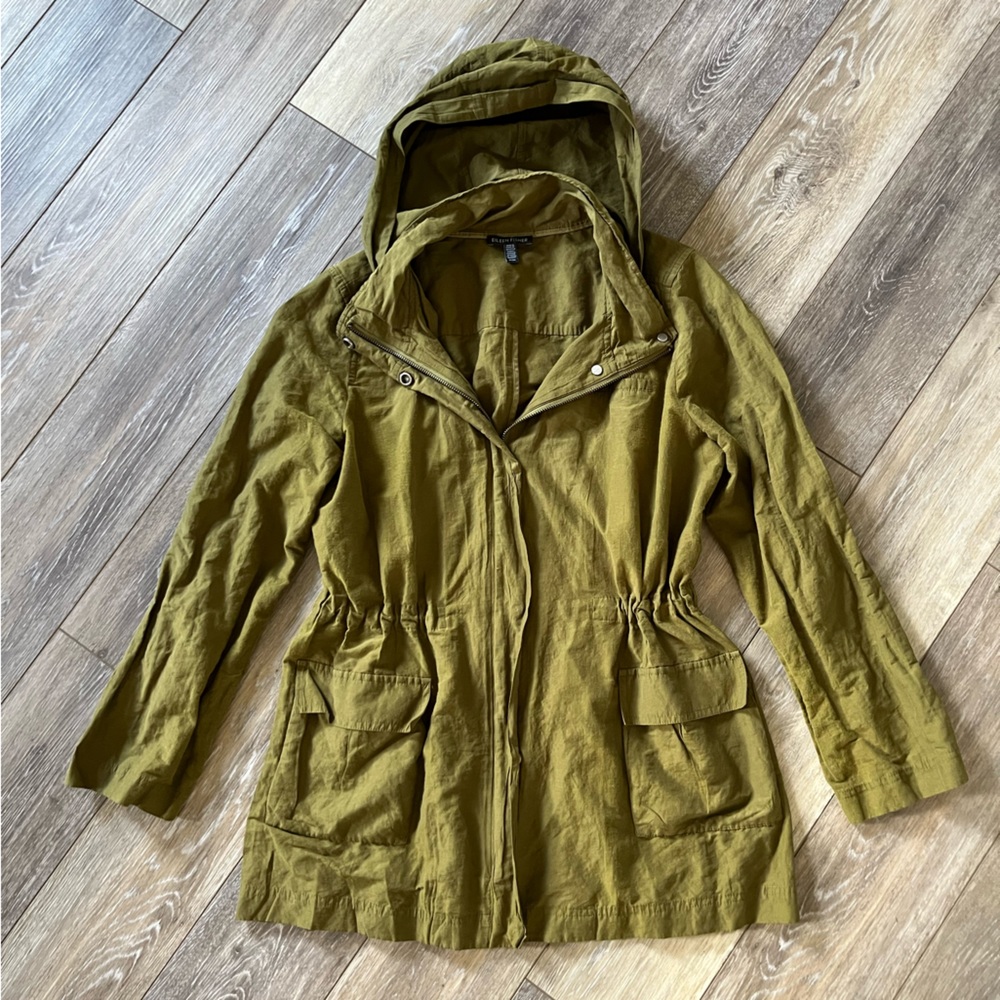 Eileen Fisher Hooded Jacket Women’s Medium